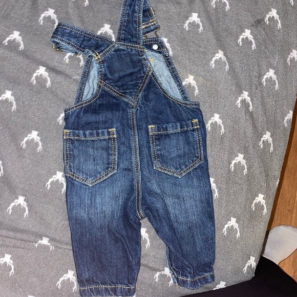Infant Jeans Overalls - Picture 2 of 3